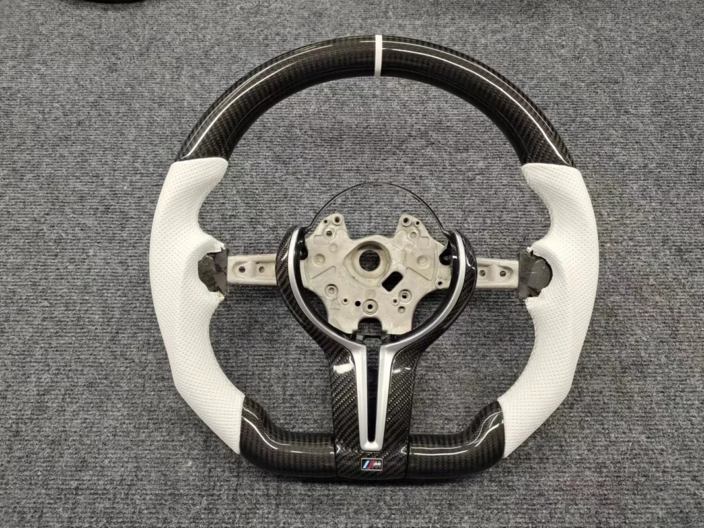 bmw f series carbon fiber steering wheel