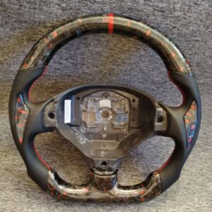Forged carbon fiber steering wheel for Peugeot 308 CC & RCZ