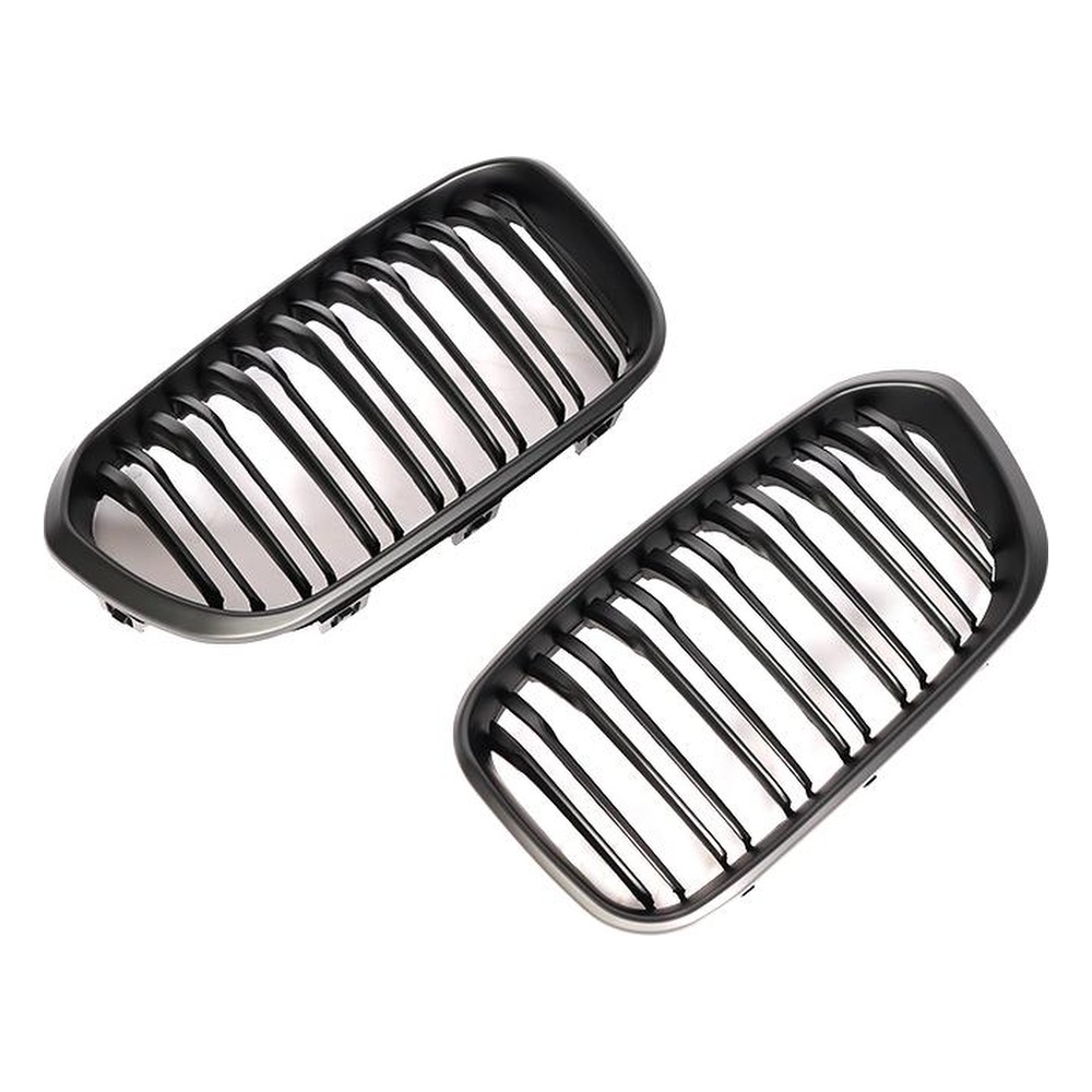 Custom ABS Front Grille for BMW F20 1 Series (2015-2016) — side profile