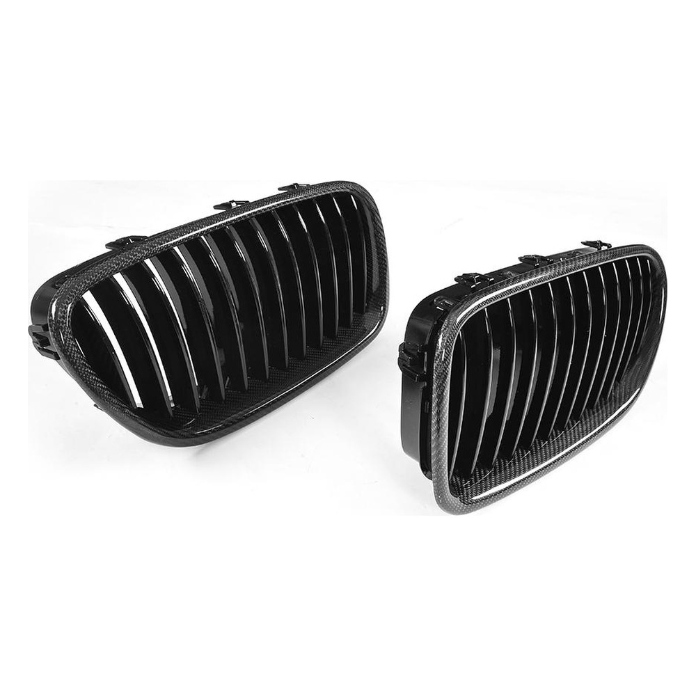 Front Grille Mesh for BMW F10 in Carbon Fiber