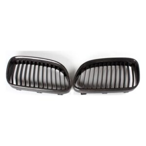 Direct-Fit Carbon Fiber Front Grille Mesh for BMW 3 Series E92 E93 2 Doors Coupe (2010-2013)