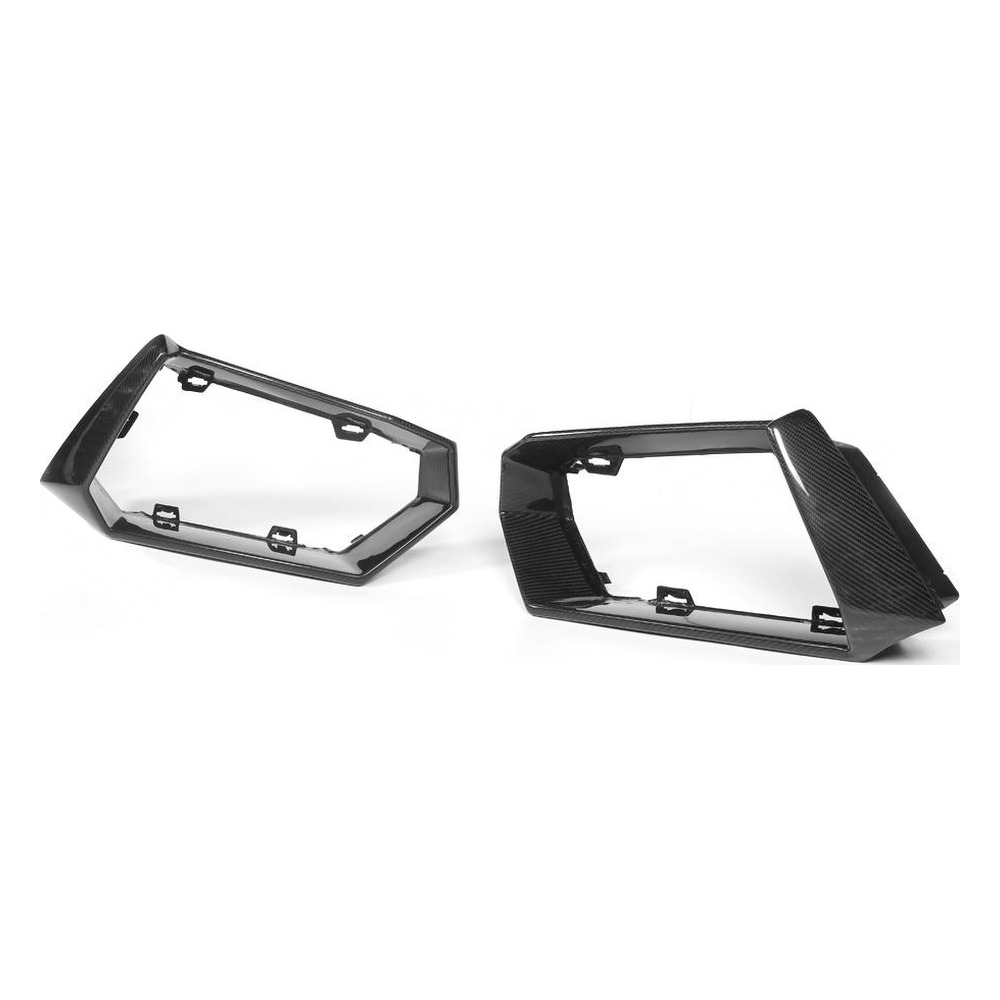 Carbon Fiber Front Grille Mesh for Lamborghini Aventador LP700 — side profile