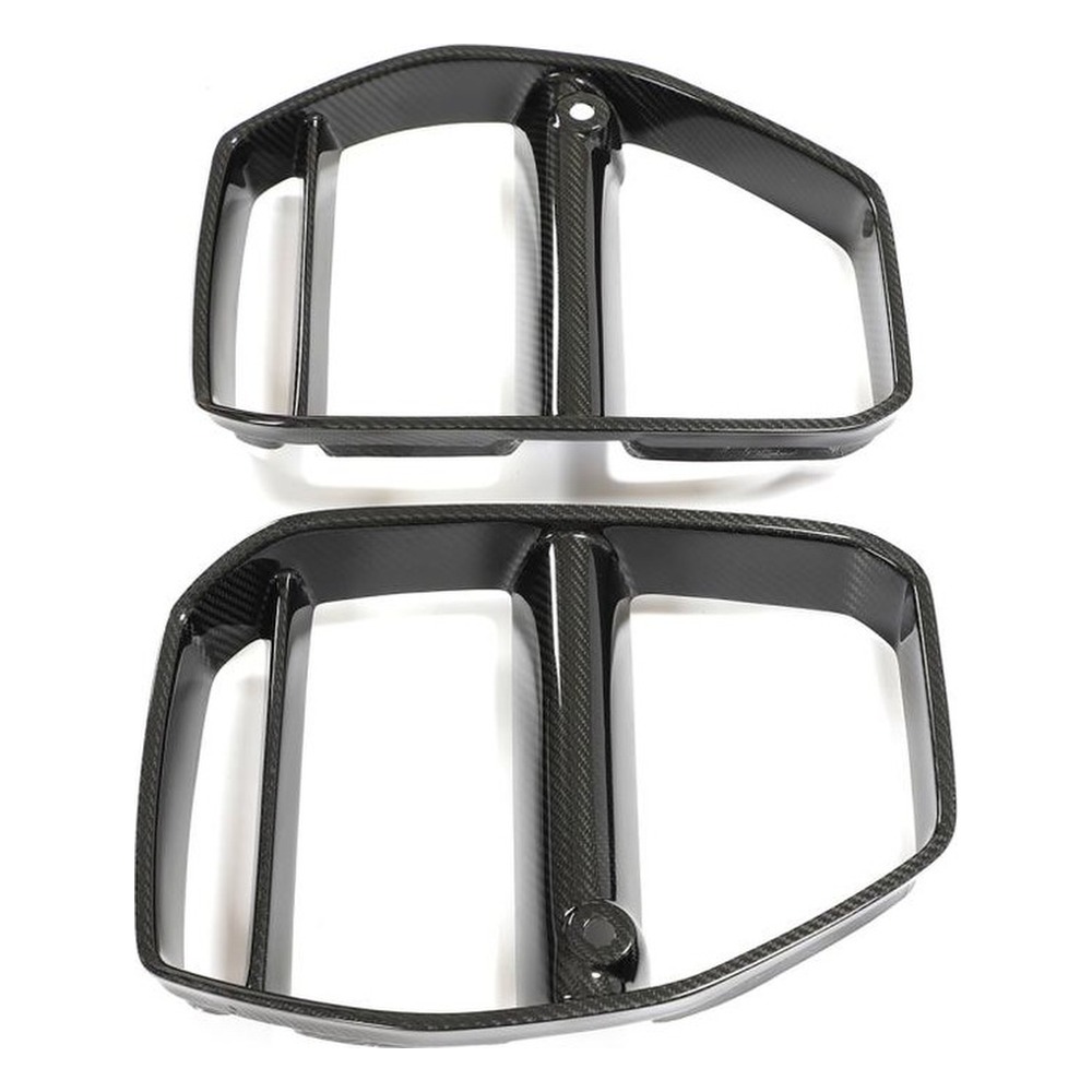Front Grille for BMW 3 4 Series G80 M3 G82 G83 M4 (2021-2022) in Prepreg Dry Carbon Fiber — side profile