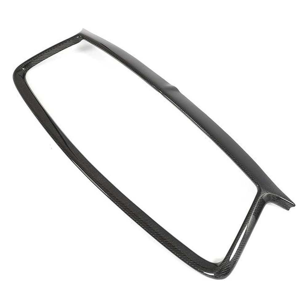Factory-Made Carbon Fiber Front Grille Mesh for Infiniti Q60 (2016-2022) — front three-quarter view