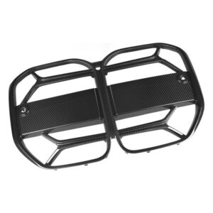 Dry Carbon Fiber Front Grille Cover Trim for BMW 4 Series G22 G23 (2021-2022)