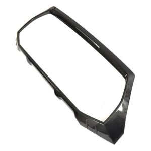 Front Grille Cover Trim for Audi RSQ8 (2021-2023) in Carbon Fiber