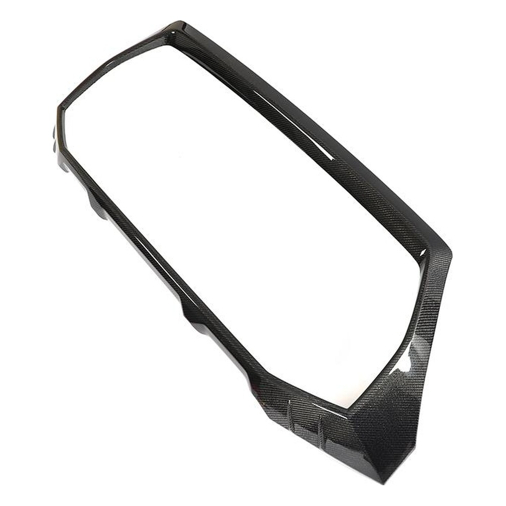 Front Grille Cover Trim for Audi RSQ8 (2021-2023) in Carbon Fiber