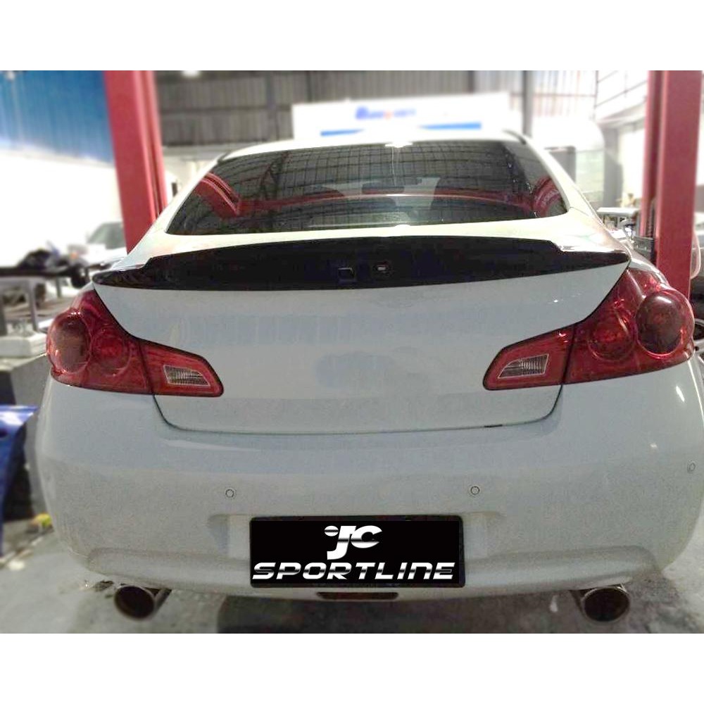 Carbon Fiber Trunk Spoiler for Infiniti G25 G35 G37 07 13 4dr 05