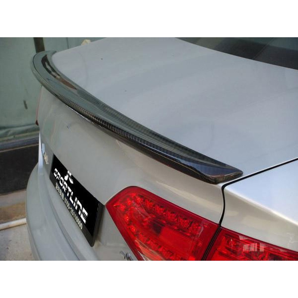 Carbon Fiber Trunk Spoiler for Audi A4 B8 B9 2009 2015 05
