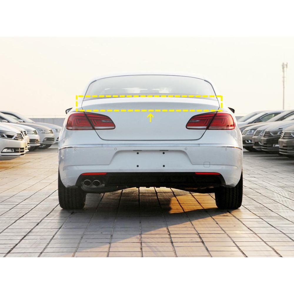 Carbon Fiber Trunk Spoiler for Volkswagen Passat CC 2013 2018 06