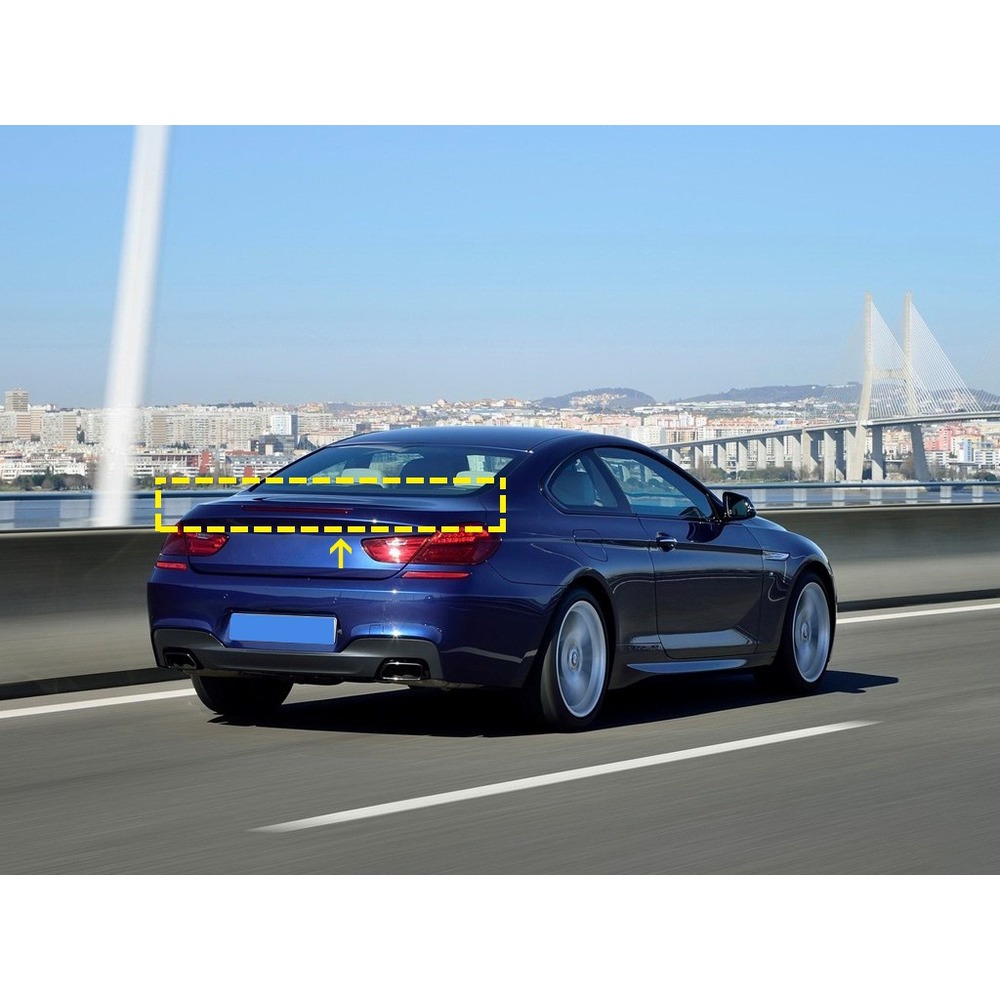 Carbon Fiber Rear Spoiler for BMW 6 Series F06 F13 2013 2019 05