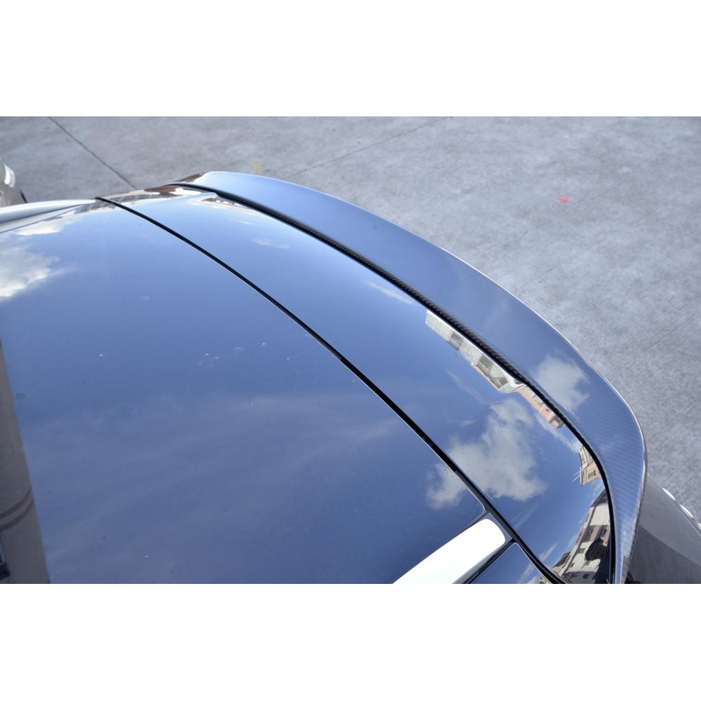 Carbon Fiber Roof Spoiler for Mercedes-Benz C Class S205 Wagon Hatchblack 15 18 Not For 05