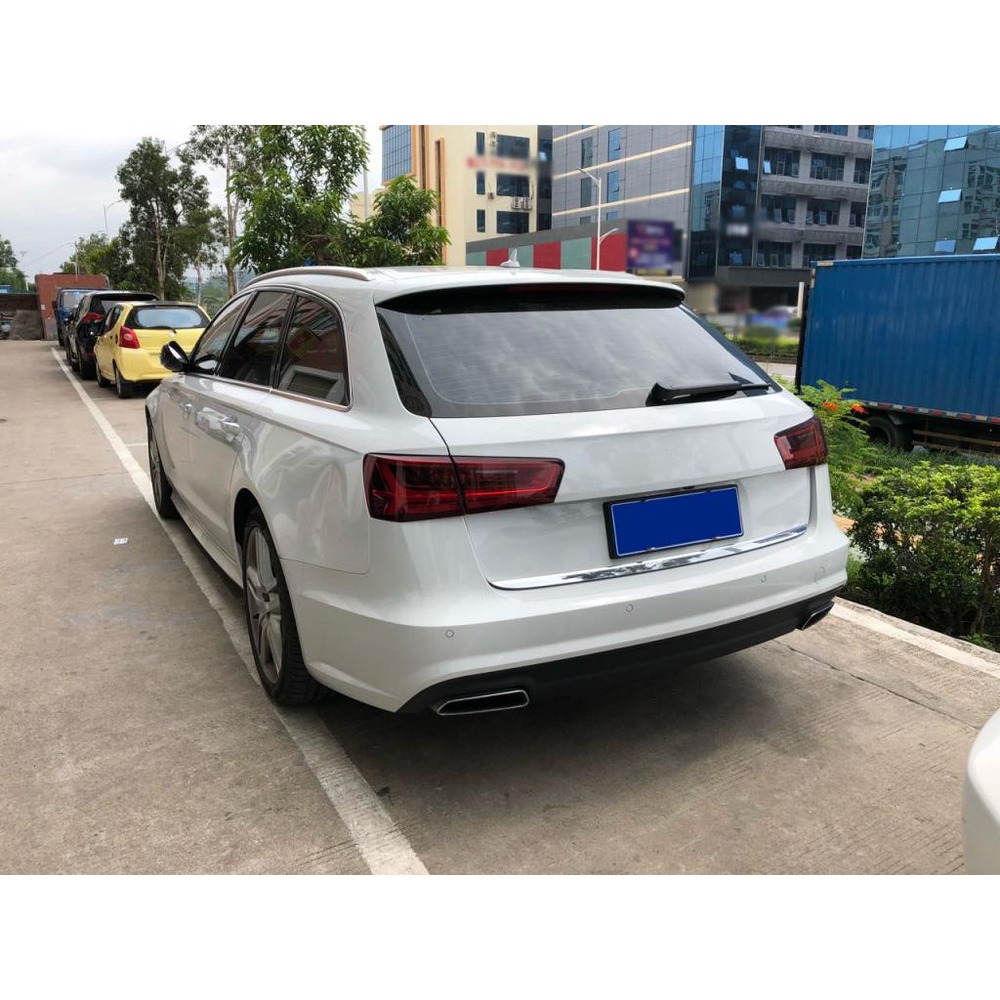 Carbon Fiber Roof Spoiler for Audi A6 C7 5 Avant 2016 2018 A 05