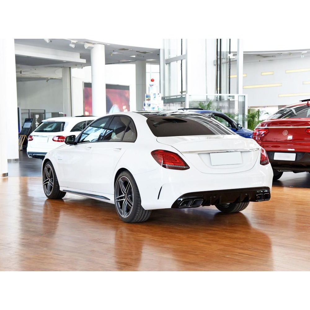 Carbon Fiber Rear Spoiler for Mercedes-Benz C Class C205 C63 AMG 2015 2019 06