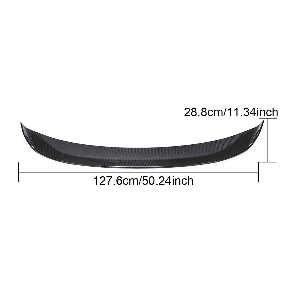 Dry Carbon Fiber Trunk Spoiler for Porsche 718 Boxster 16 21 02