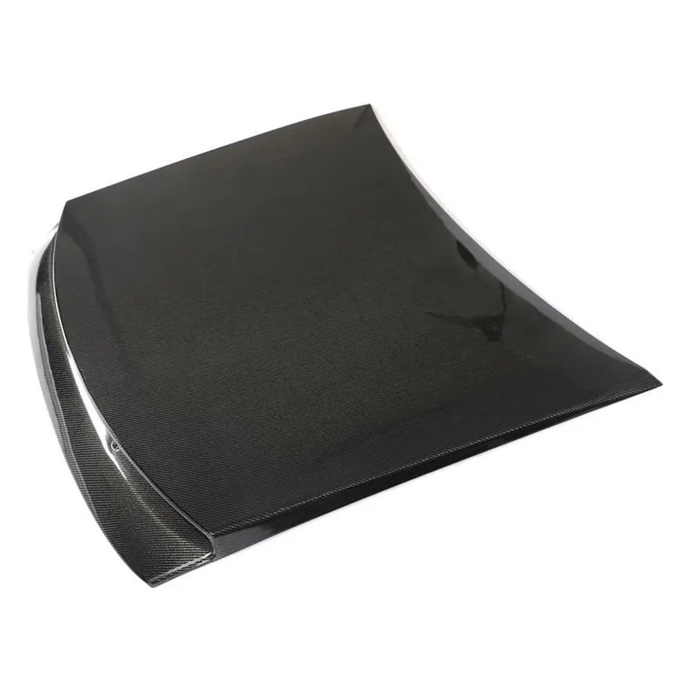 Carbon Fiber Engine Hood for Land Rover Range Rover Evoque Utility 4-Door (2020-2021) — front three-quarter view