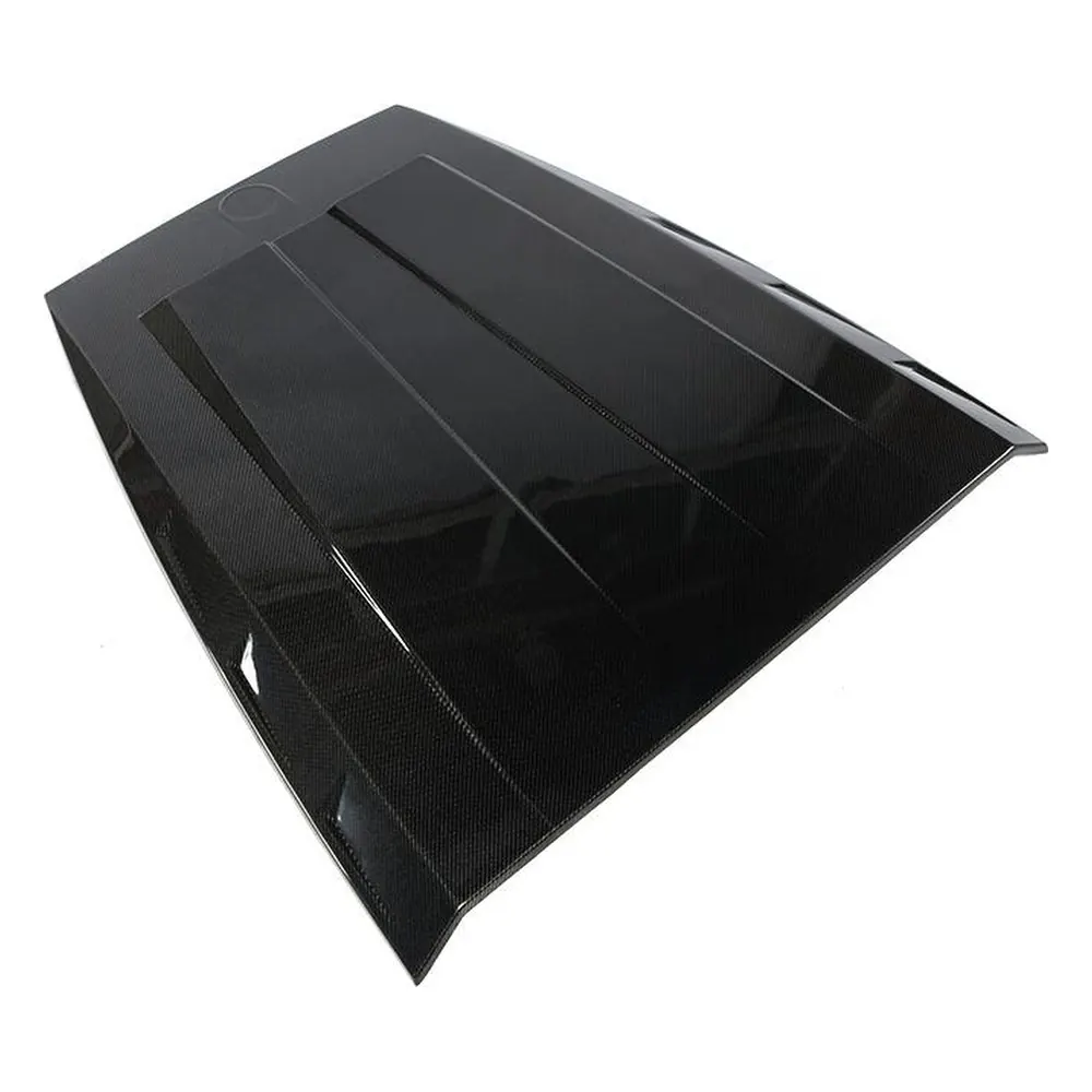 Carbon Fiber Engine Hood for Mercedes-Benz G500 G550 G63 AMG (2019) — front three-quarter view
