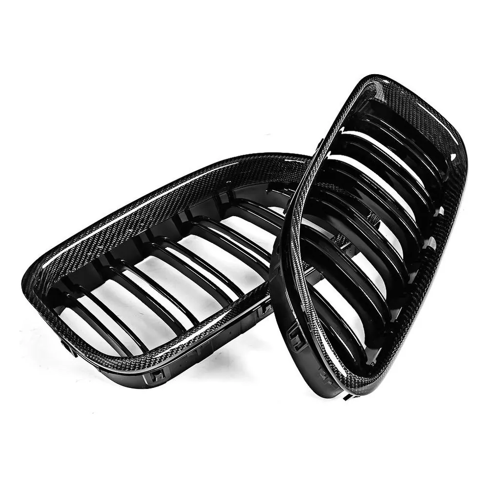 Carbon Fiber Front Grille for BMW F06 F12 F13 (2014-2017) — side profile