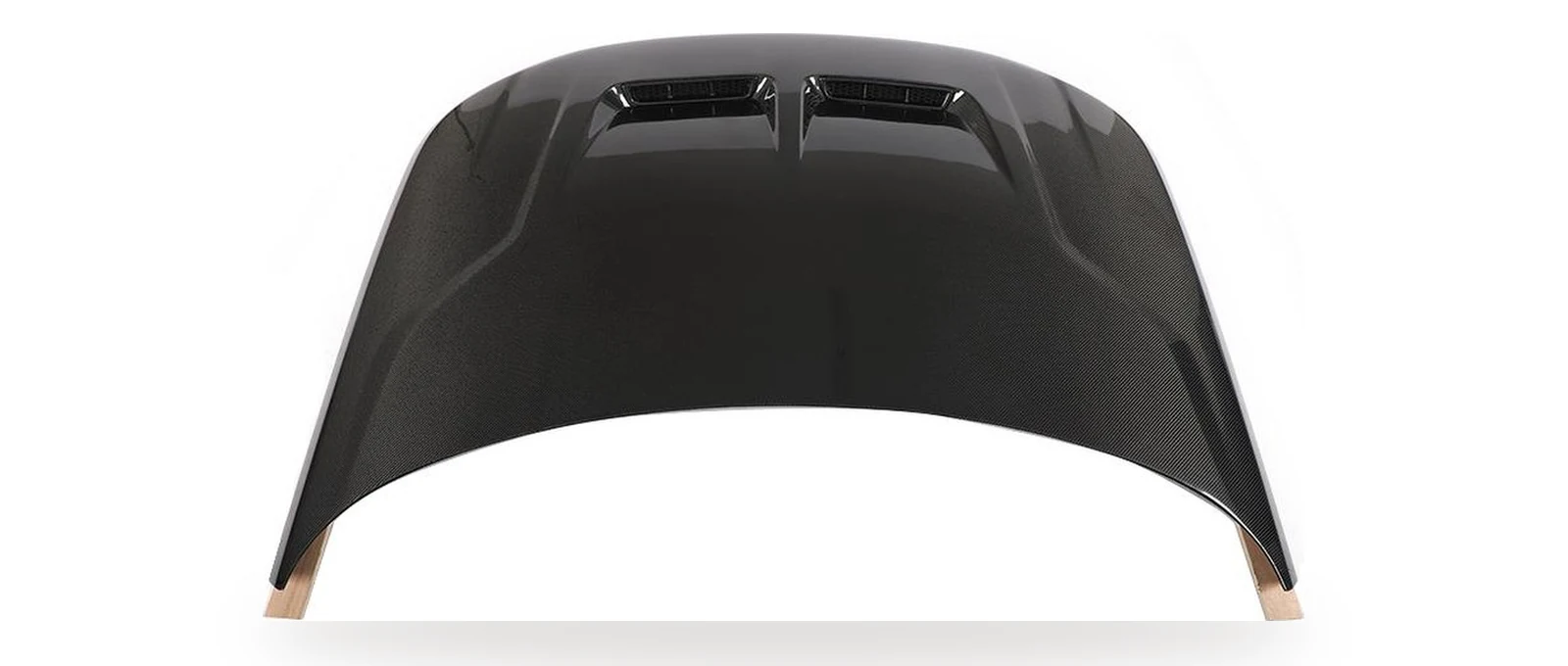 Gloss carbon fiber vented engine hood for Land Rover Range Rover Sport L494 2018-2020 by Yeedercar