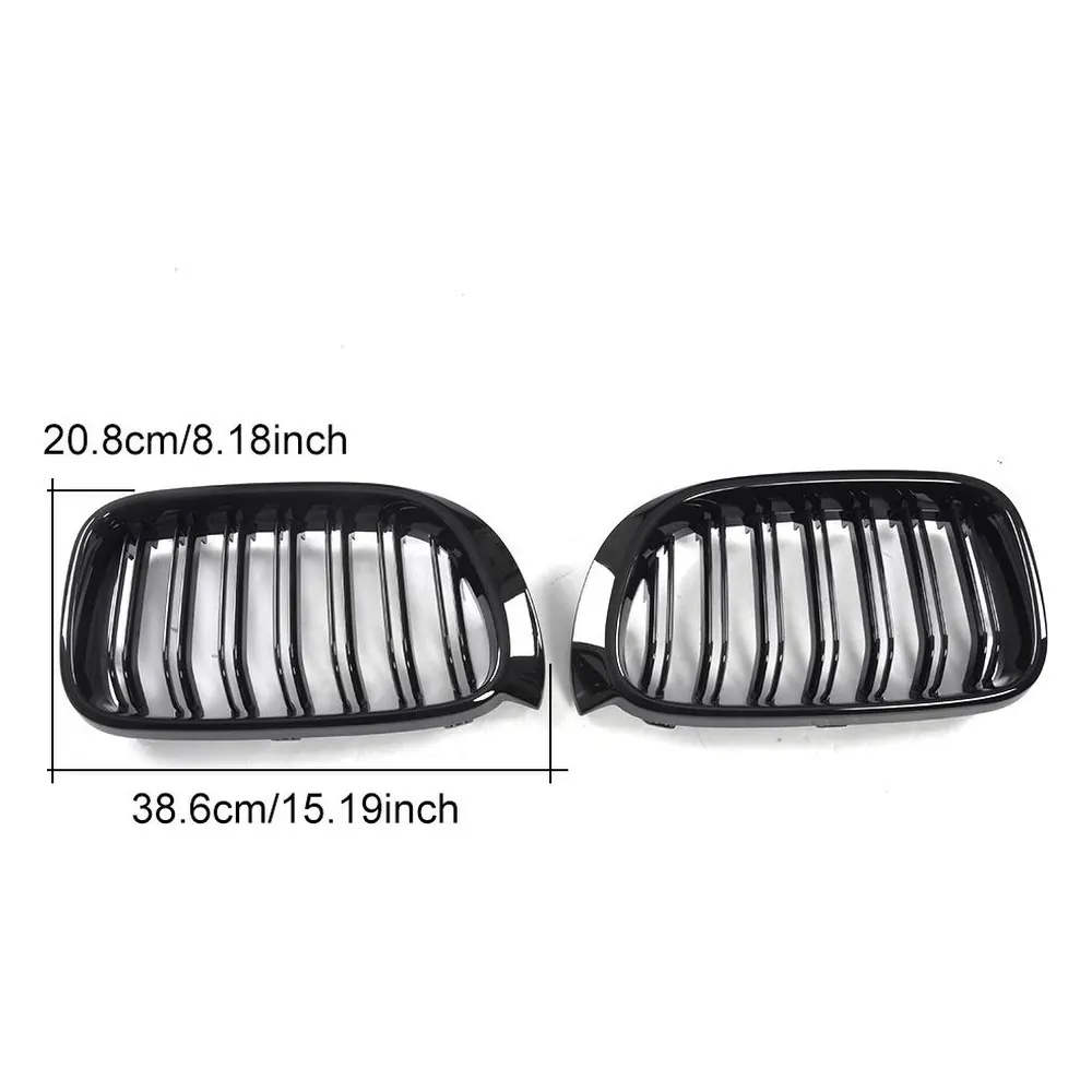 Custom ABS Front Grille for BMW F25 F26 xDrive35i xDrive28i (2014-2017) — side profile