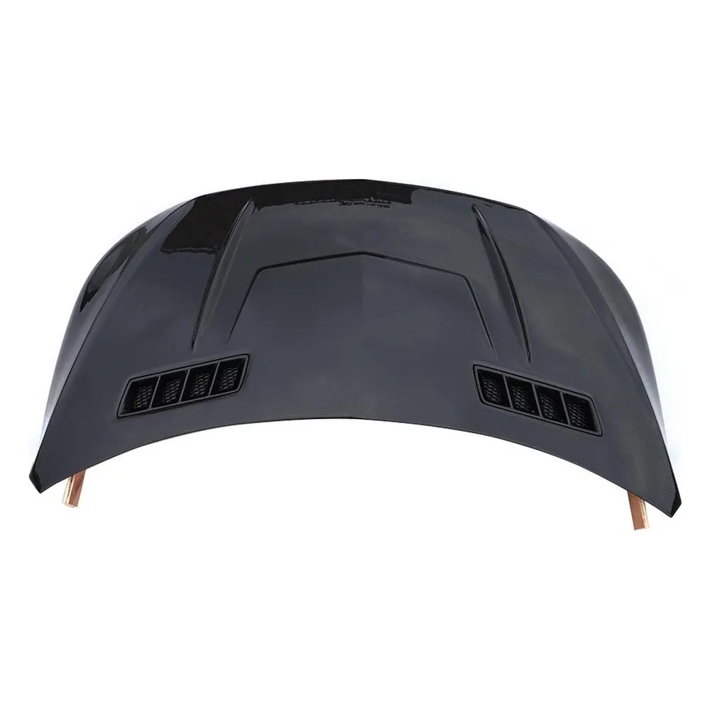 Custom Carbon Fiber Engine Hood for Mercedes-Benz W447 (2015-2019) — front three-quarter view