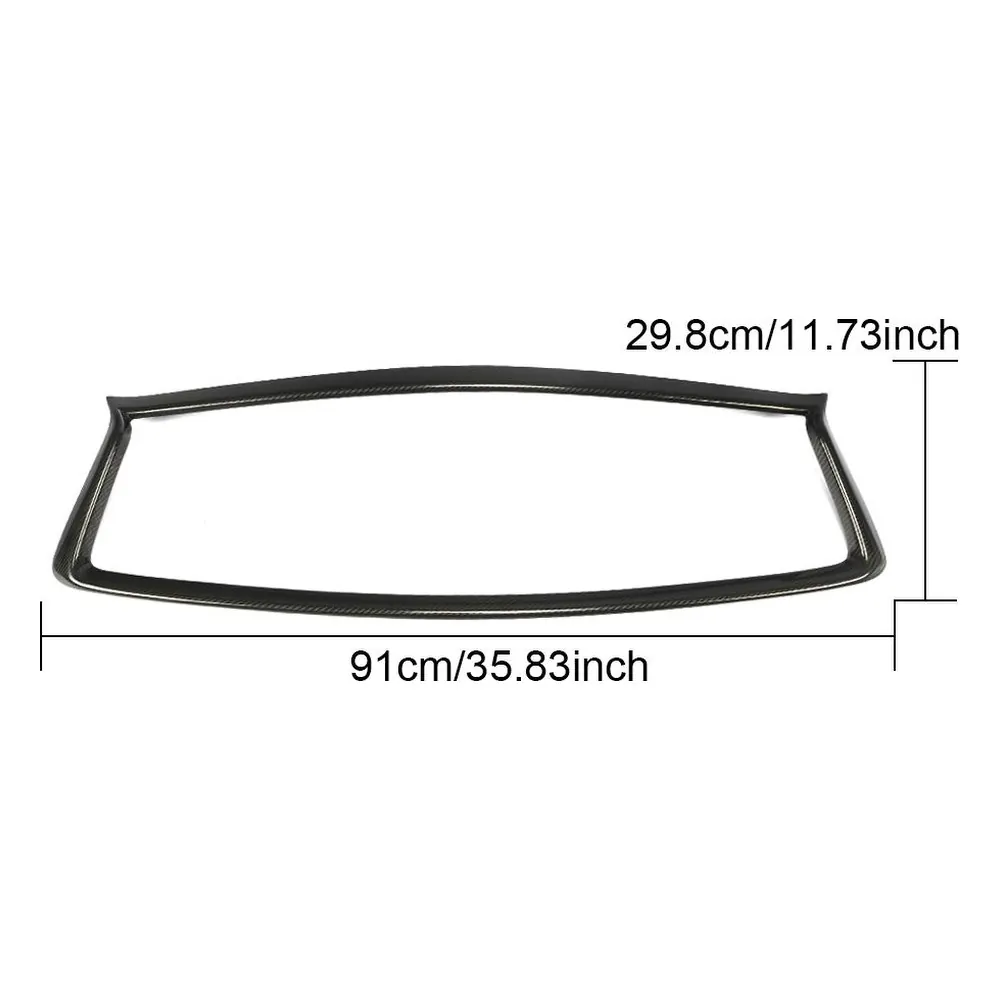Custom Carbon Fiber Front Grille for Infiniti Q50 Sedan 4-Door (2018-2019) — front three-quarter view