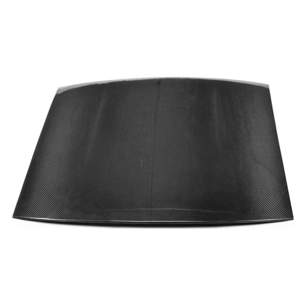 Custom Carbon Fiber Roof Cover Trim for Ford Mustang Coupe 2-Door (2015-2017) — side profile