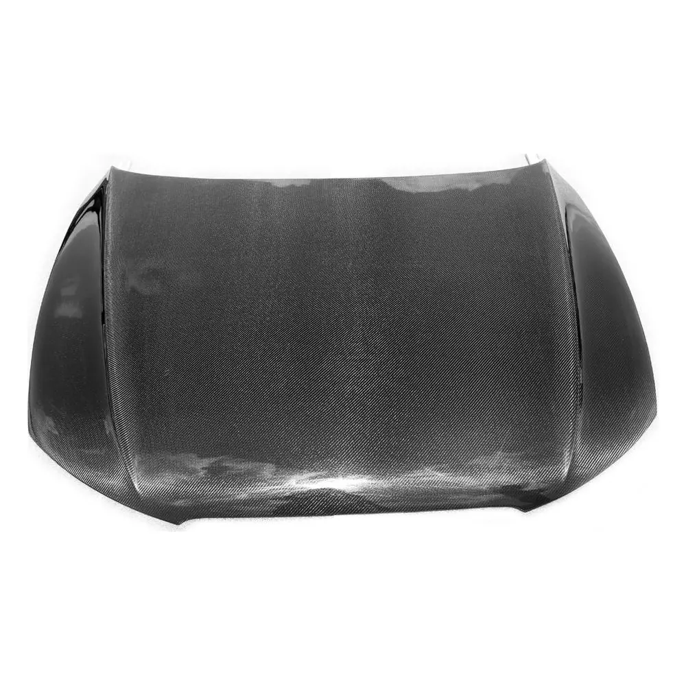 Direct-Fit Carbon Fiber Engine Hood for Audi A5 / Sline / S5 Sedan 4 Door (2012-2015) — side profile