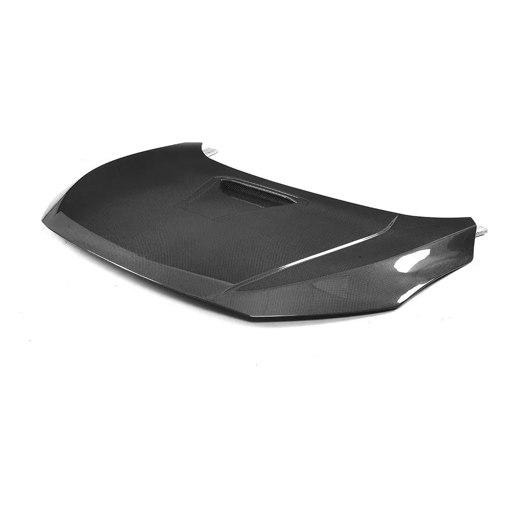 honda civic carbon fiber hood - view 2