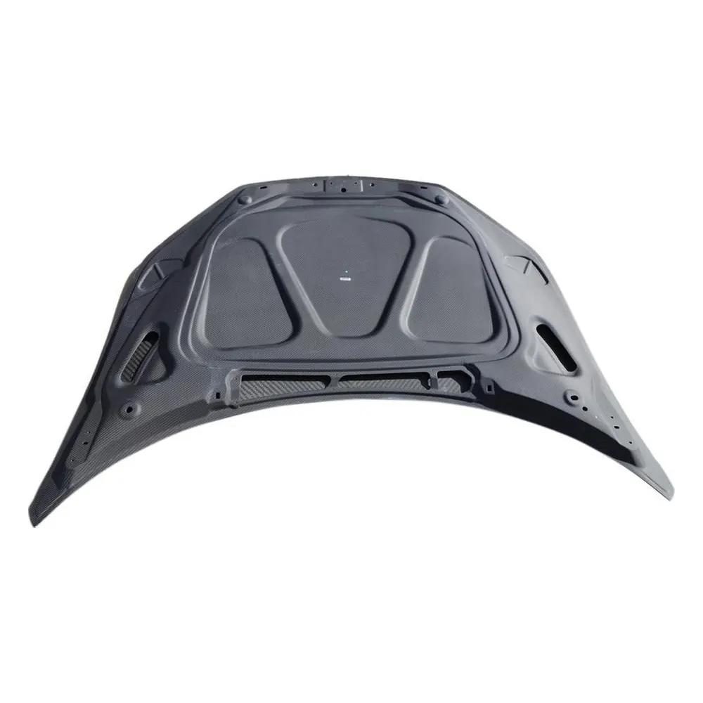 Direct-Fit Carbon Fiber Engine Hood for Ferrari 458 Italia and Speciale (2014) — side profile