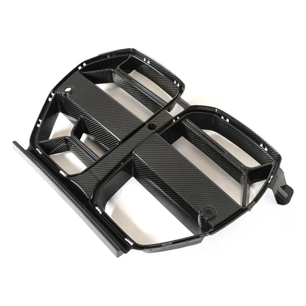 bmw m3 g80 carbon fiber grille - view 2