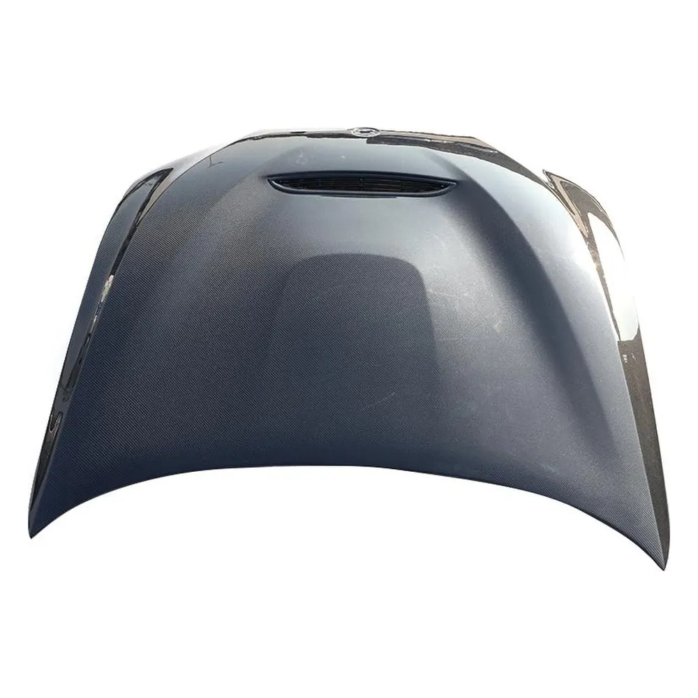 Engine Hood for BMW G20 330i M340i M Sport Sedan (2019-2020) in Carbon Fiber — front three-quarter view