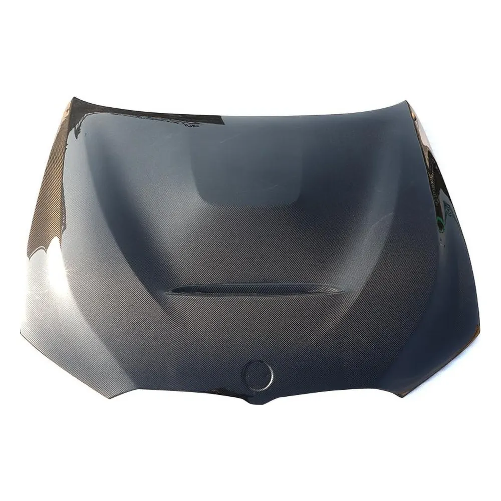 Engine Hood for BMW G20 330i M340i M Sport Sedan (2019-2020) in Carbon Fiber — side profile