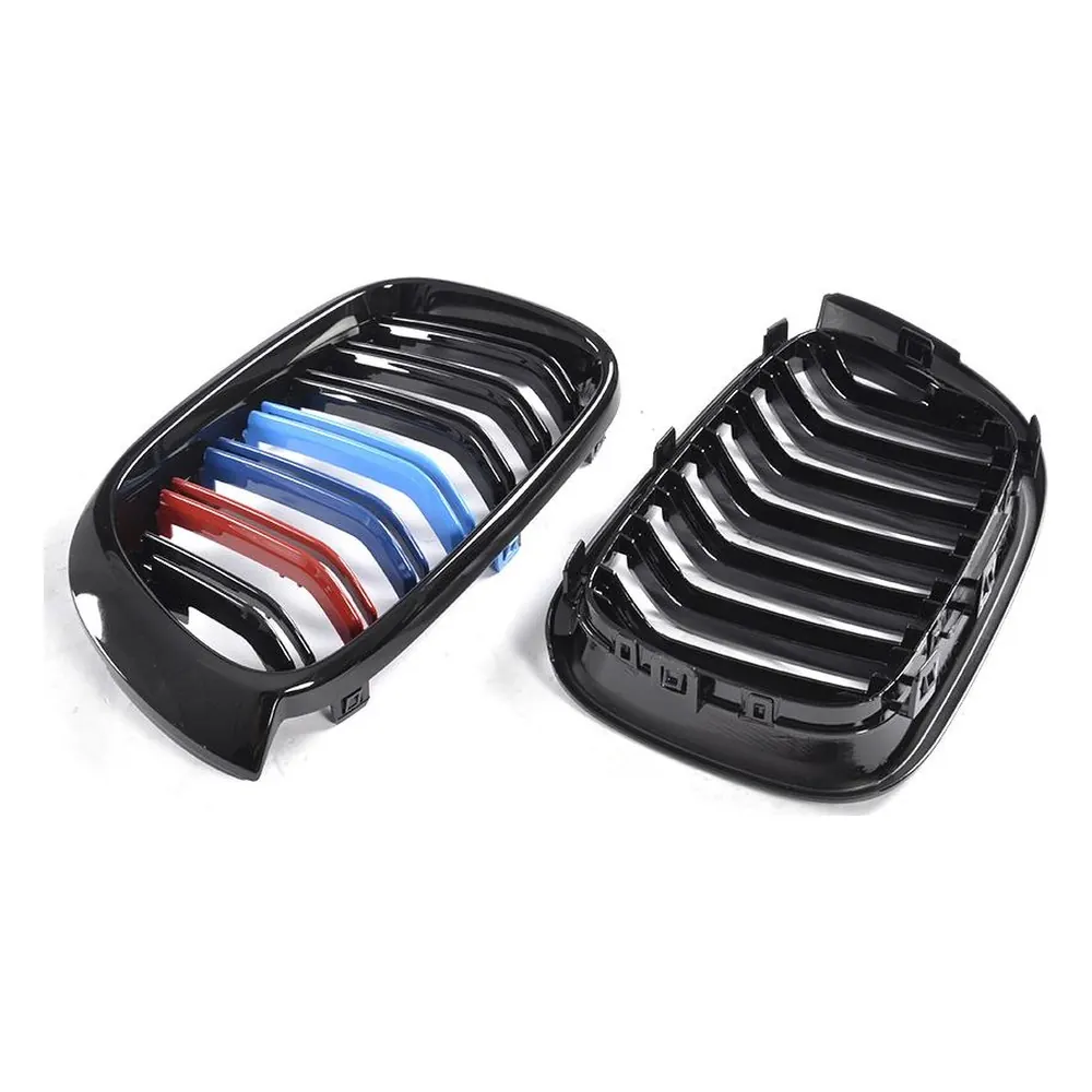 Factory-Made ABS Front Grille for BMW F25 X3 X4 — front three-quarter view
