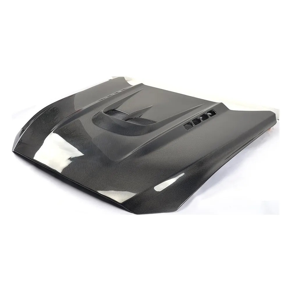 ford mustang carbon fiber hood - view 3