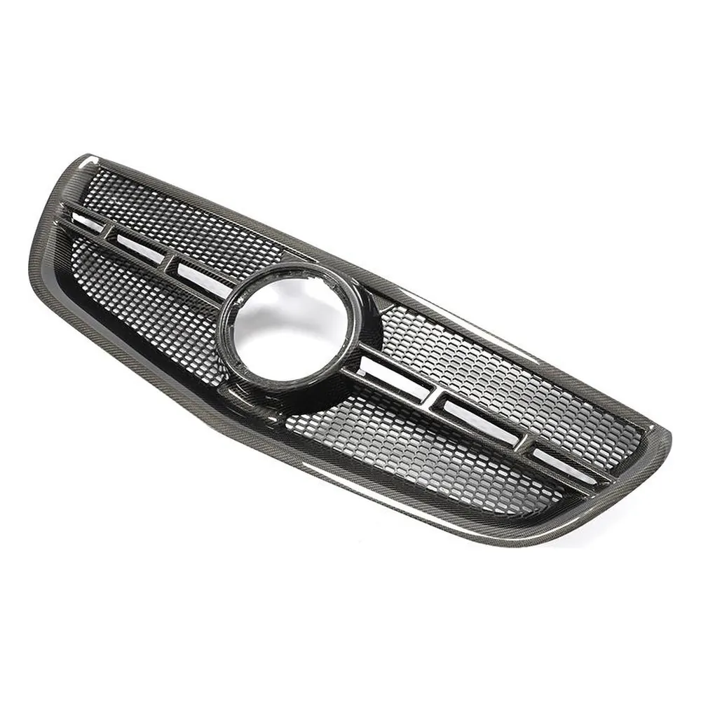 Factory-Made Carbon Fiber Front Grille for Mercedes-Benz Vito V220 V250 Van (2015-2019) — side profile