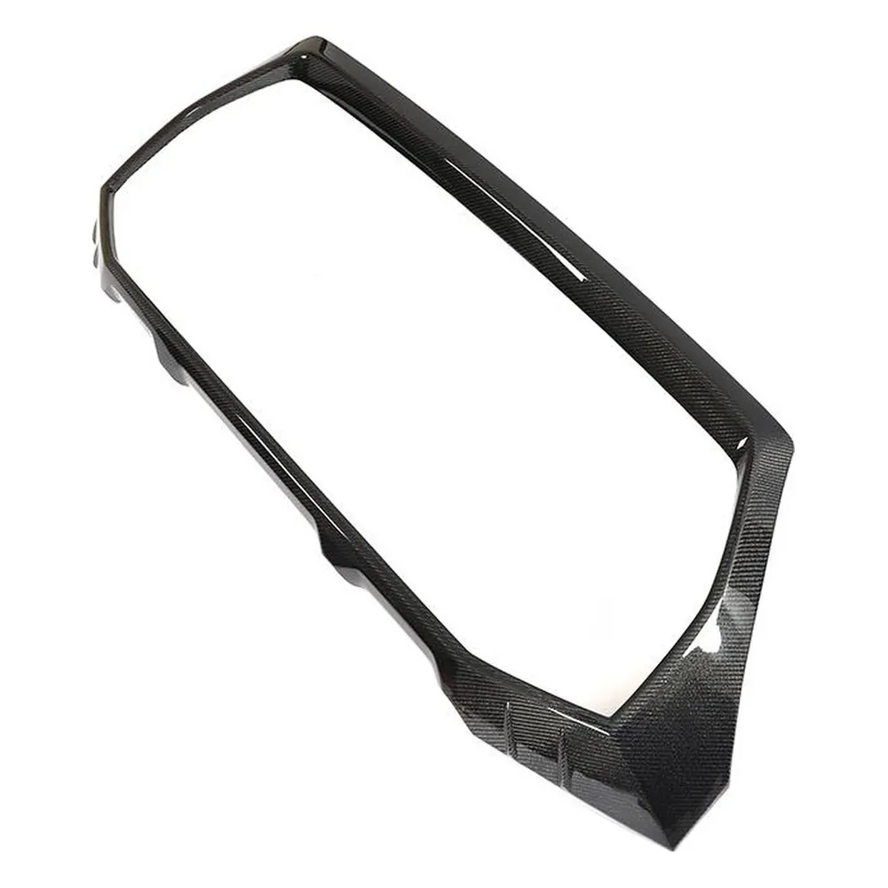Front Grille Cover Trim for Audi RSQ8 (2021-2023) in Carbon Fiber