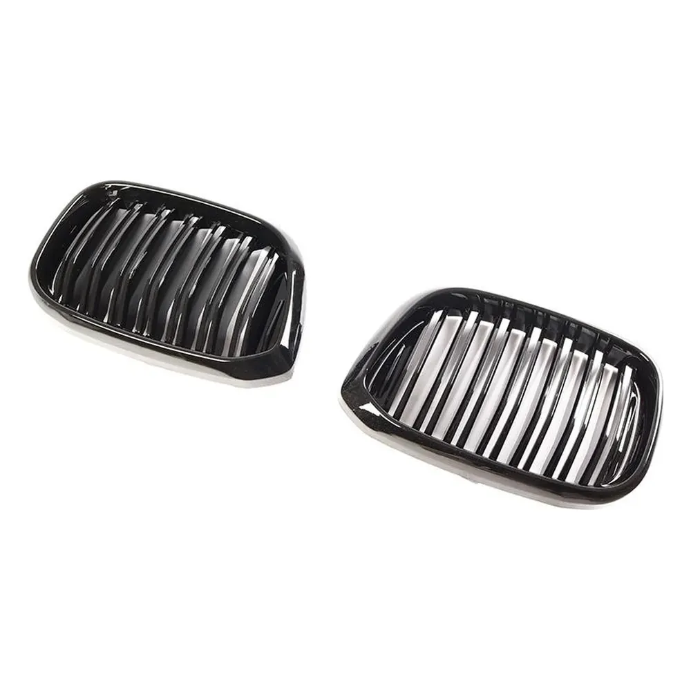 Front Grille in ABS for BMW X3 X4 G01 (2018-2019) — front three-quarter view