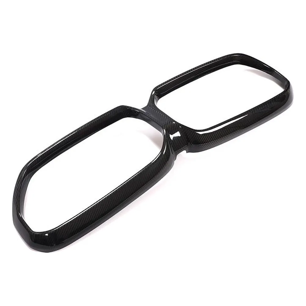 Front Kidney Grille for BMW M5 LCI Competition (2021) in Carbon Fiber — side profile