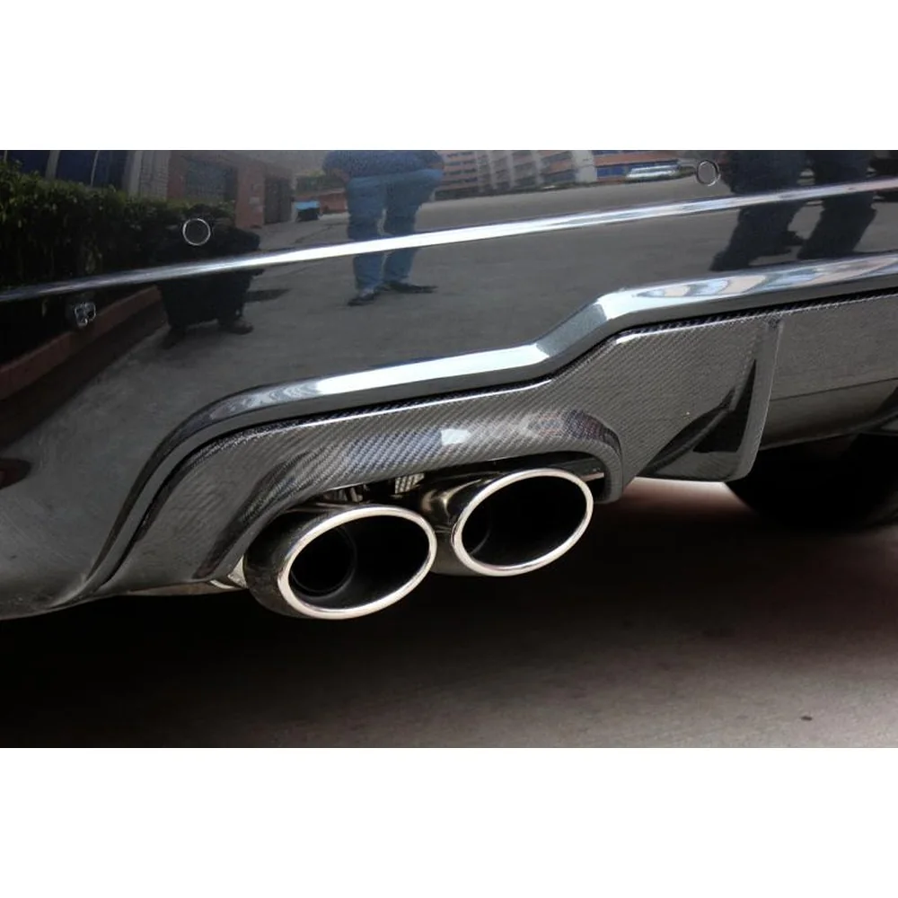 Carbon Fiber Rear Diffuser for Mercedes-Benz W204 C63 (2012) - Image 4