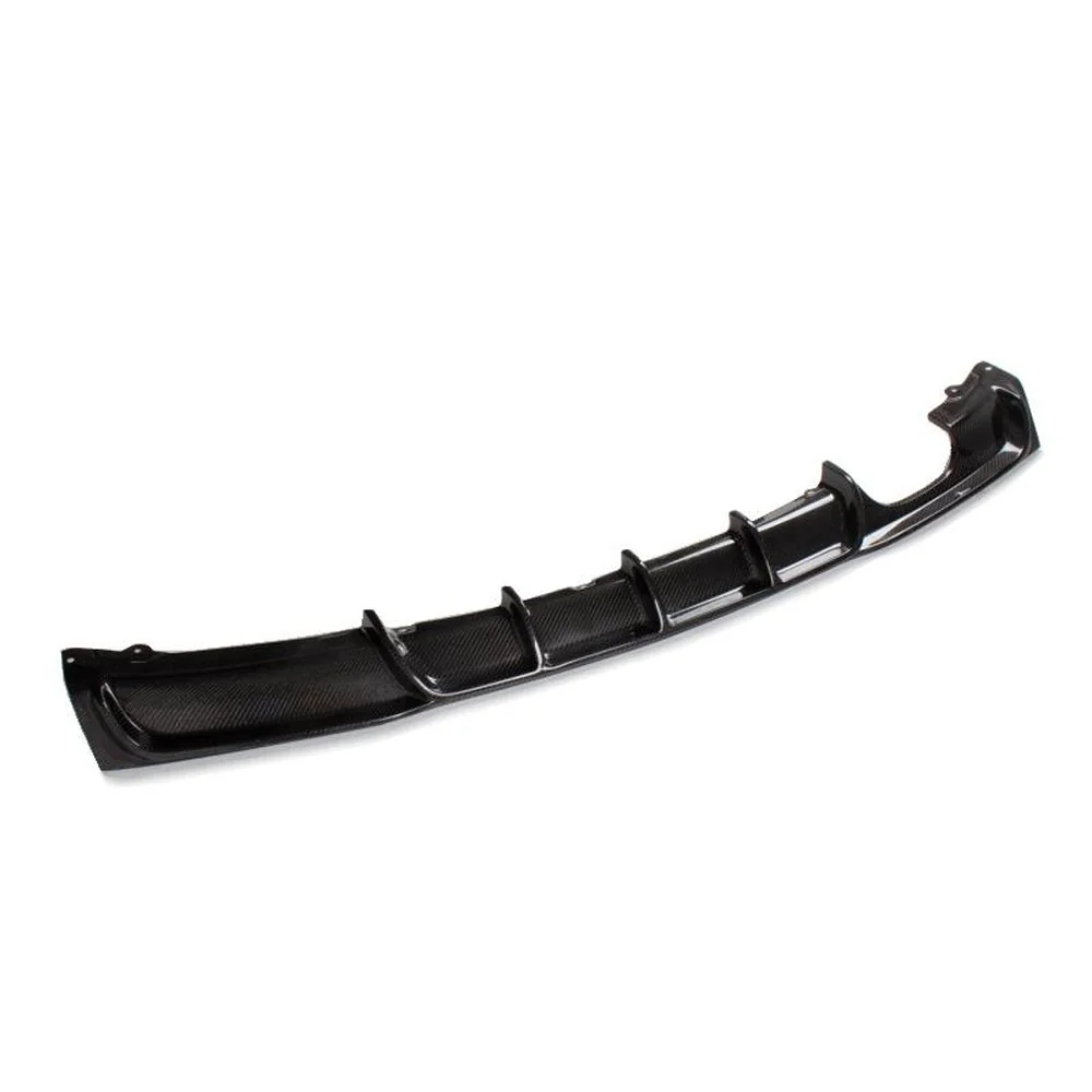 Carbon Fiber Rear Diffuser Lip for BMW Styling F30 M Sport Dual Exhaust (2012-2017)