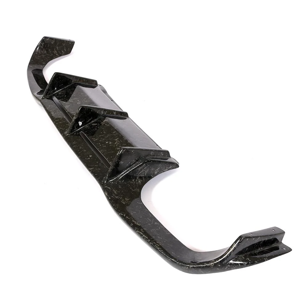 Yeedercar Handcrafted Forged Carbon Fiber Rear Diffuser Lip for BMW Composite F87 M2 (2016-2018) - Image 2