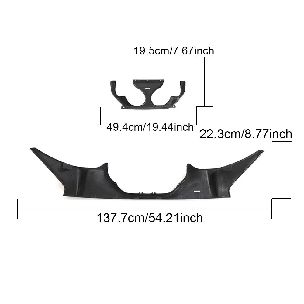 Yeedercar Handcrafted Carbon Fiber Rear Diffuser Lip for BMW F87 M2 Base Coupe (2022-2023) - Image 3