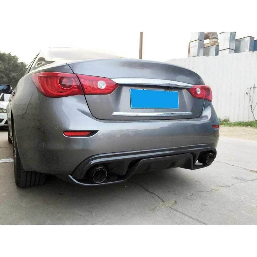 Yeedercar Handcrafted Carbon Fiber Rear Diffuser Lip for Alfa Romeo X04 Giulia (2016-2019) - Image 4