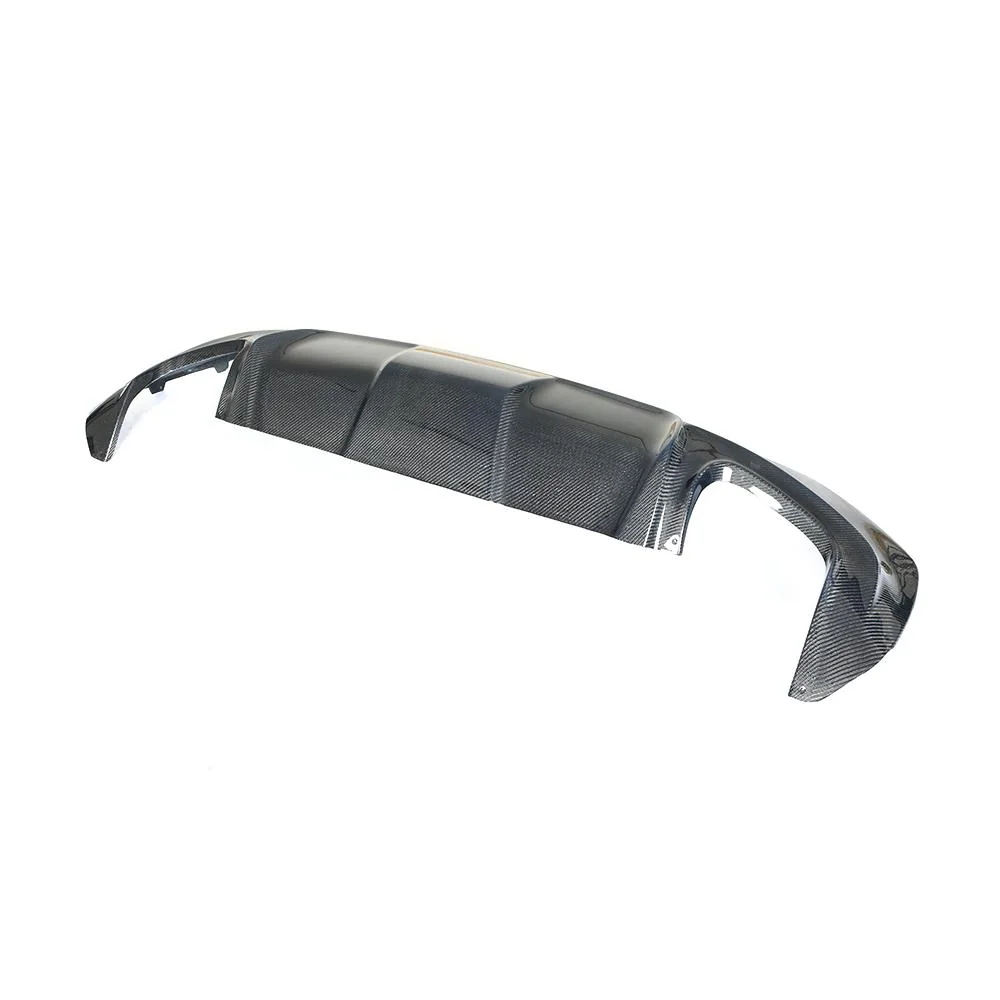 Yeedercar Handcrafted Carbon Fiber Rear Diffuser Lip for BMW X4 F26 M Sport Mtech (2015) - Image 3