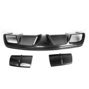 Handcrafted Carbon Fiber Rear Diffuser Lip for Mercedes-Benz Cla Class C117 CLA250 CLA260 CLA45 AMG Sedan