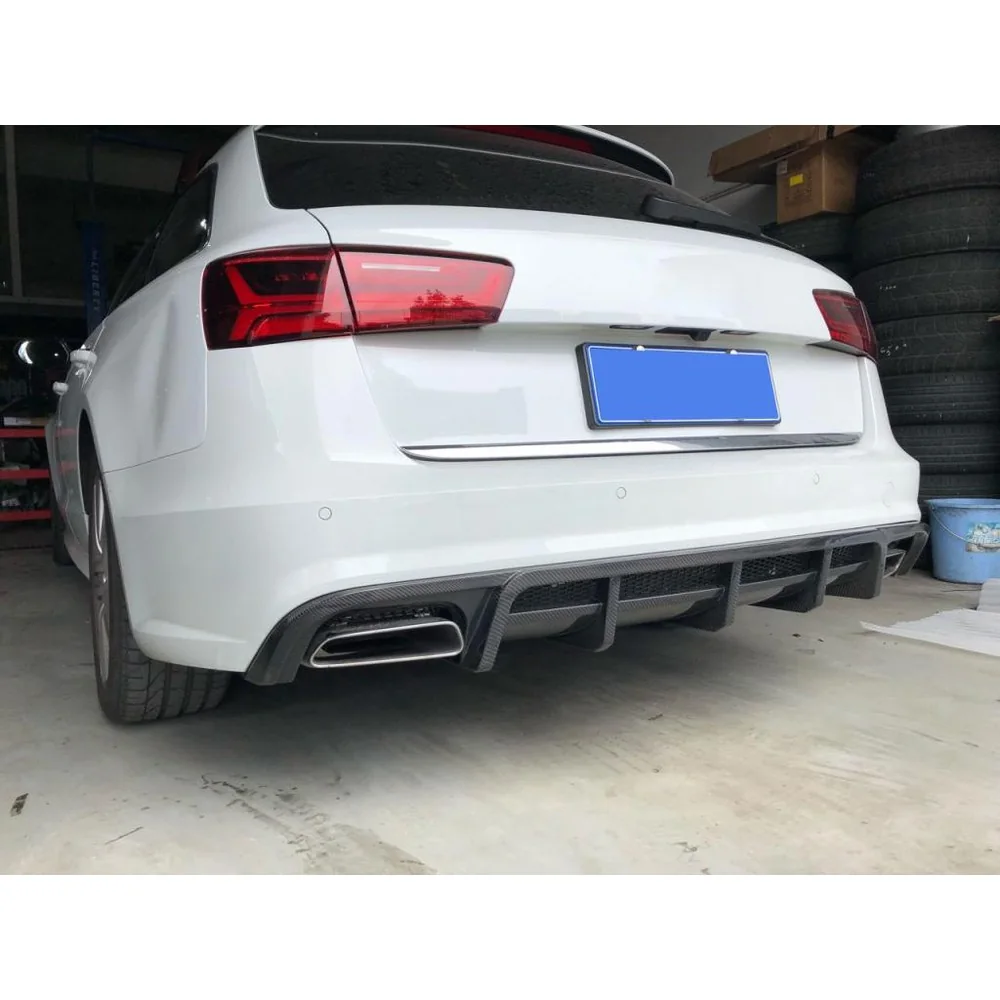Yeedercar Factory-Made Carbon Fiber Rear Diffuser Lip for BMW G20 330i M340i Sedan (2019-2020) - Image 4