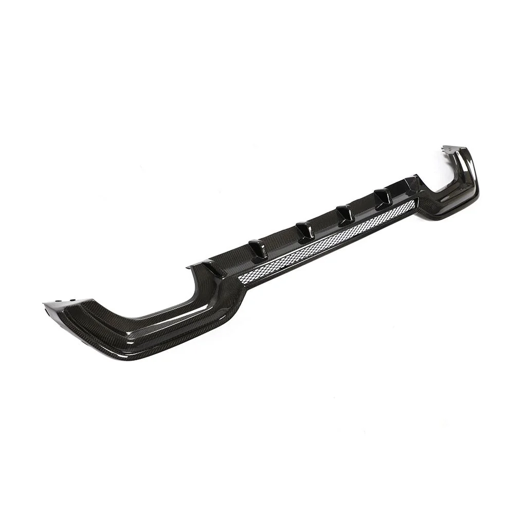 Yeedercar Carbon Fiber Rear Diffuser Lip for Ford Mustang Gt Coupe 2-Door (2018-2019) - Image 2