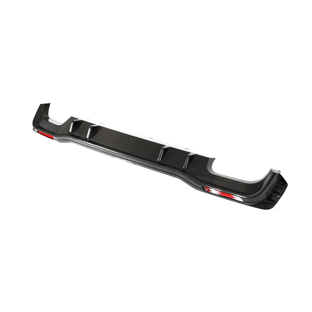 Carbon Fiber Rear Diffuser Lip for Audi S7 C8 S7 A7 Sline Sportback Mk2 C8 (2018-2020) - Image 2