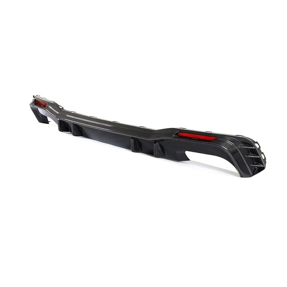 Carbon Fiber Rear Diffuser Lip for Audi S7 C8 S7 A7 Sline Sportback Mk2 C8 (2018-2020) - Image 4